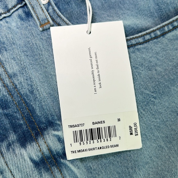 Frame denim Midmaxii Aline skirt - Picture 2 of 3